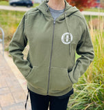 Olive camping sweatshirt