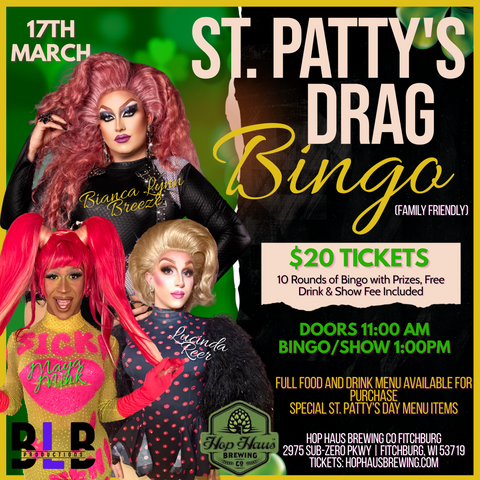 St. Patty's Day Drag Bingo!